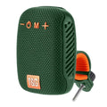 Caixa de Som com Suporte T&G | Bluetooth e FM Eletrônicos (Caixa de som 1) Dashui Verde Exército 