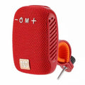 Caixa de Som com Suporte T&G | Bluetooth e FM Eletrônicos (Caixa de som 1) Dashui Vermelho 