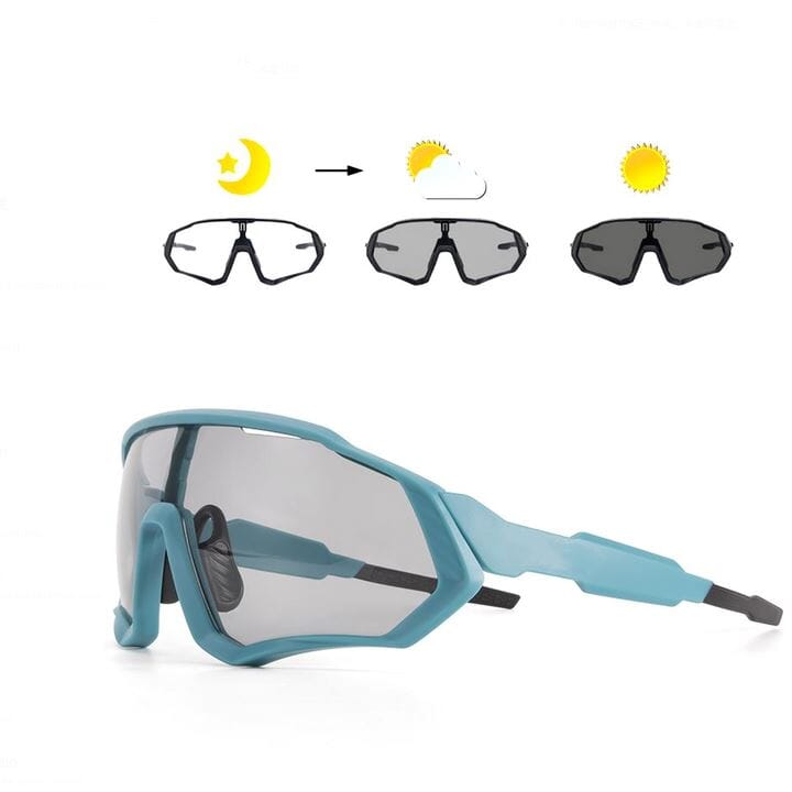 Óculos Fotocromático Cycle Óculos (óculos para ciclismo) Dashui Azul 
