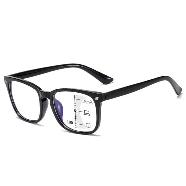 Óculos Multifocal Hemp Jóias & Acessórios (Óculos 4) Dashui Preto Brilhante 0 
