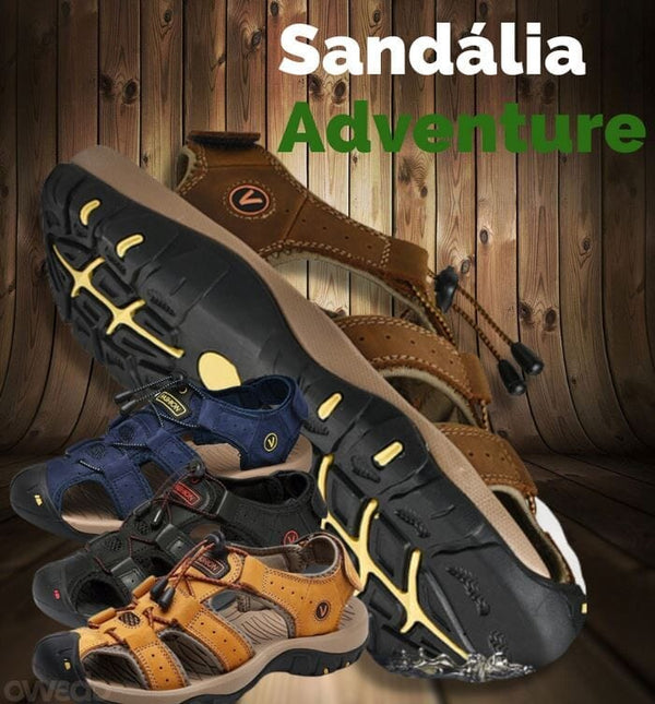 Sandália Adventure Premium Antiderrapante Calçados (Sandália Masculina 3) Dashui 